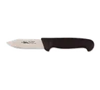 image of Browne USA PC12625 Paring Knife – 7-1/2" OAL, 3" Clip Steel Blade, Black ABS Stamped Handle, NSF