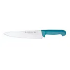 image of Browne USA PC12910BL Chef Knife – 10" German Stainless Steel Blade, Blue ABS Handle, NSF