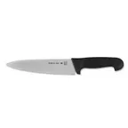 image of Browne USA PC12912 Chef Knife – 12" Carbon Steel Blade, Black Polypropylene Handle, NSF Certified