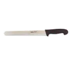 image of Browne USA PC15510 Bread Knife, 10" High Carbon Steel Blade, Black ABS Handle, NSF