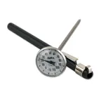 image of Browne USA PT84113 Thermometer – 1" Dial, 5‑6" Stem, -10°C To 110°C, ±1°F, NSF, Clip Case