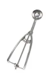 image of Browne USA U12160 Squeeze Disher, 0.56 oz, #60 Size, Brass Chrome, Metal Handle