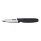 image of Dexter 31437 Basics Paring Knife – 3.25" Spear‑Point Blade, Carbon Steel, Black Plastic Handle