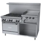 image of Garland US Range GFE60-6R24CS Gas 60" Restaurant Range