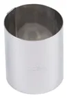 image of Louis Tellier 864920 Ice Cream Cake Ring, Dia 6.3" H 2.36", 0.1" Thick, Round Stainless Steel
