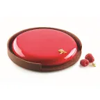 image of Louis Tellier KITTARTRING19 Tart Ring Mold Kit, 6"-9" Silicone Rings, 13.5 oz, -76°F to +446°F