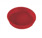 image of Louis Tellier SFT118 Silicone Round Baking Mold, 7-1/2" Dia x 1-9/16" H, Non‑Stick Coated