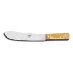 image of Dexter 012-8BU Traditional Butcher Knife, 8" Stamped Straight Blade, Beech Wood Handle, Wood
