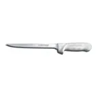 image of Dexter 10243 Sani‑Safe 9" Fillet Knife, High‑Carbon Steel Blade, White Handle, NSF