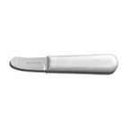 image of Dexter 10253 - Sani‑Safe Scallop Knife, 2" Blade, Carbon Steel, White Poly Handle, Stain‑Free