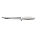 image of Dexter 10613 Sani‑Safe 7" Fillet Knife, High‑Carbon Steel Blade, White Non‑Slip Handle, NSF