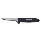 image of Dexter 11113 Boning Knife, 3-1/2" Blade, High‑Carbon Stainless Steel, Black Rubber Non‑Slip Handle