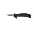 image of Dexter 11183B Sani‑Safe Poultry Trimming Knife, 2" Stamped HC Stainless Steel, Black Plastic Handle