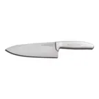 image of Dexter 12603 - 6" Sani‑Safe Chef Knife, Stainless Steel Blade, White Handle, Stamped, NSF