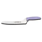 image of Dexter 13583P - 9" Sani‑Safe Sandwich Knife, Stainless Steel Blade, Purple PP Handle