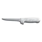 image of Dexter 1503 SaniSafe Boning Knife, 5" Narrow Carbon Blade, White Handle, NSF, Made in USA
