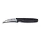 image of Dexter 15153 Tourne Knife, 2.5" Blade, Carbon Stainless Steel, Black Polypropylene Handle, Stain-Free