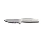 image of Dexter 15343 Sani‑Safe Utility Knife, 3‑1/2" Blade, DEXSTEEL, White Handle, Made in USA