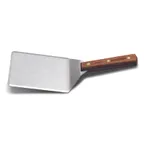 image of Dexter 16291 Hamburger Turner – 6" x 5" Stainless Steel Blade, Rosewood Wood Handle, Made In USA