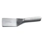 image of Dexter 16473 Sani‑Safe Pancake Turner, 4" x 2" Offset Blade, Stainless, White Handle, NSF