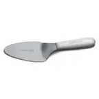 image of Dexter 19763 Sani‑Safe Pie Knife, 5" Stainless Steel Blade, White Plastic Handle, Made in USA