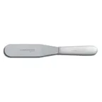 image of Dexter 19803 Sani‑Safe Frosting Spatula, 6½" Stainless Steel Blade, White PP Handle, NSF