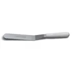 image of Dexter 19963 Sani‑Safe Offset Spatula, 8" Steel Blade, White Polypropylene Handle, NSF, USA Made