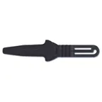 image of Dexter 20460 Belt Sheath Knife Guard, 4" Black Utility Blade Cover, Belt‑Mountable, Made in USA