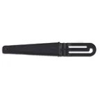 image of Dexter 20490 Belt Sheath Knife Guard, 4" Utility Blade Cover, Black, Belt Attach, Made in USA