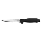 image of Dexter 26333 Sani-Safe Utility Knife, 5" Blade, Hollow-Ground, Carbon Steel, Non-Slip Black Handle