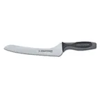image of Dexter 29323 V‑Lo Sandwich Knife, 9" Offset Blade, Black Handle, DEXSTEEL Stain-Free Steel