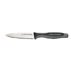 image of Dexter DEX-29483 3½" Paring Knife, High‑Carbon Steel Blade, Black/Gray Plastic Handle, USA Made