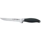 image of Dexter 30400 Boning Knife, 6" Forged Stainless Steel Blade, Black Plastic Handle, NSF