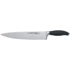 image of Dexter 30404 iCut-PRO Chef Knife, 10" Forged Blade, Black Non‑Slip Santoprene Handle, NSF