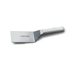 image of Dexter 31644 - Stainless Steel Turner 4" x 3" Square-End Offset Blade, Plastic Handle, NSF