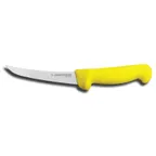 image of Dexter 3223 Sani-Safe Boning Knife, 6" Flexible Blade, High-Carbon Steel, Non-Slip Yellow Handle