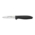 image of Dexter 36000 Paring Knife - 3½" Spear Point Stamped, DEXSTEEL Steel Blade, Black Polypropylene Handle