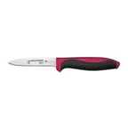 image of Dexter 36000R Paring Knife – 3½" Spear Point, DEXSTEEL Steel Blade, Red Handle, NSF