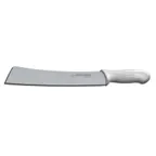 image of Dexter 4093 - Sani‑Safe Cheese Knife, 12" Carbon Steel Blade, White Polypropylene Handle