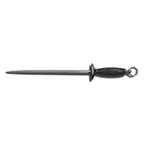 image of Dexter 7353 Chef Knife – 10" Butcher Steel, Black Polypropylene Guarded Handle, Made in USA