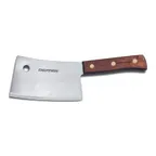 image of Dexter 8070 Traditional Cleaver Knife, 7" x 1-1/2", High‑Carbon Steel Blade, Rosewood Wood Handle
