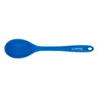 image of Dexter 91531 Serving Spoon – 11" Silicone, Blue Handle, Heat‑Resistant 500°F, NSF