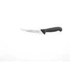 image of Mercer M13704 Boning Knife, 5-9/10" Curved Semi-Flex Blade, 4"-5" Steel Black Nylon Handle NSF