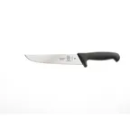 image of Mercer M13706 - 8¼" Butcher Knife Straight, German Steel Blade, Black Nylon Handle, NSF