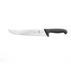 image of Mercer M13707 - 10.25" Butcher Knife, High‑Carbon German Steel Blade Black Nylon Handle, Stamped NSF