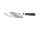 image of Mercer M13795 Chef Knife, 8" G10 Handle, Damascus Blade, Full Tang, 7"-9" Length, High Carbon Steel