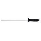 image of Mercer M14412 Ceramic Honing Steel Sharpener, 12" Blade, Black Nylon Handle With Hanging Ring