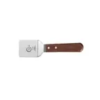 image of Mercer M18435 Praxis Mini Turner – 2" Blade × 2" Width, 8.5" Steel Blade, Handle with Brass Rivets