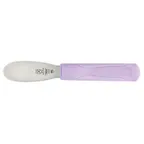 image of Mercer M18790PU Sandwich Spreader – 3.5" Blade, 8.5", Japanese Steel, Purple PP Handle, NSF