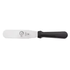 image of Mercer M18855 Spatula – 6" L x 1½" W Blade, 11", Black Handle, Steel Blade, NSF, Dishwasher Safe